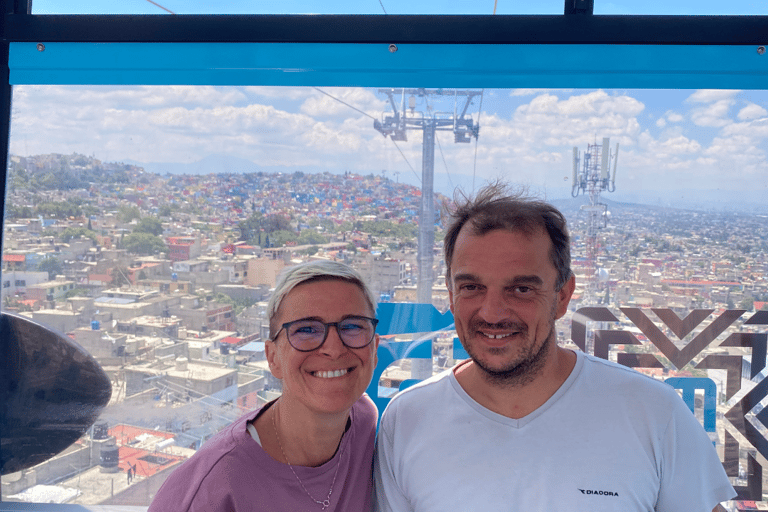 Iztapalapa: tour in funivia e arte urbana dall&#039;alto