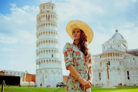 VIP-fotoshoot og videoreportasje i Pisa med tv-produsent