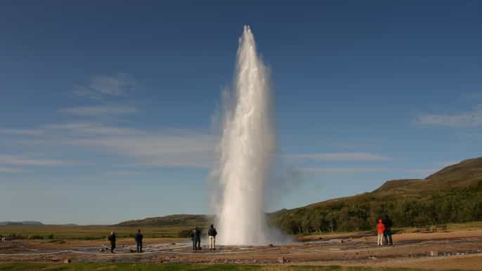 from reykjavik the golden circle express tour with pickup