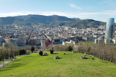 Panoramafototour durch die Berge von Bilbao