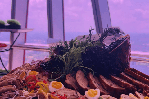 Colombo: Lotus Tower 360° Revolving Buffet & Tuk-Tuk Safari Meet at Lotus Tower Entrance: Restaurant Lunch/Dinner Buffet