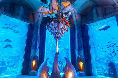 Dubaï : Atlantis Aquaventure et Lost Chambers Aquarium Combo