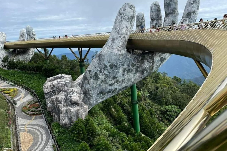 Vanuit Da Nang/Hoi An: Gouden Brug Ba Na Hills Hele dag tourVanuit Da Nang: Ba Na Hills dagvullende tour, lunch niet inbegrepen