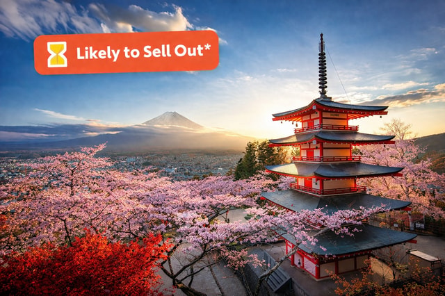 Tokyo: Mount Fuji & churieto pagoda & Gotemba outlets