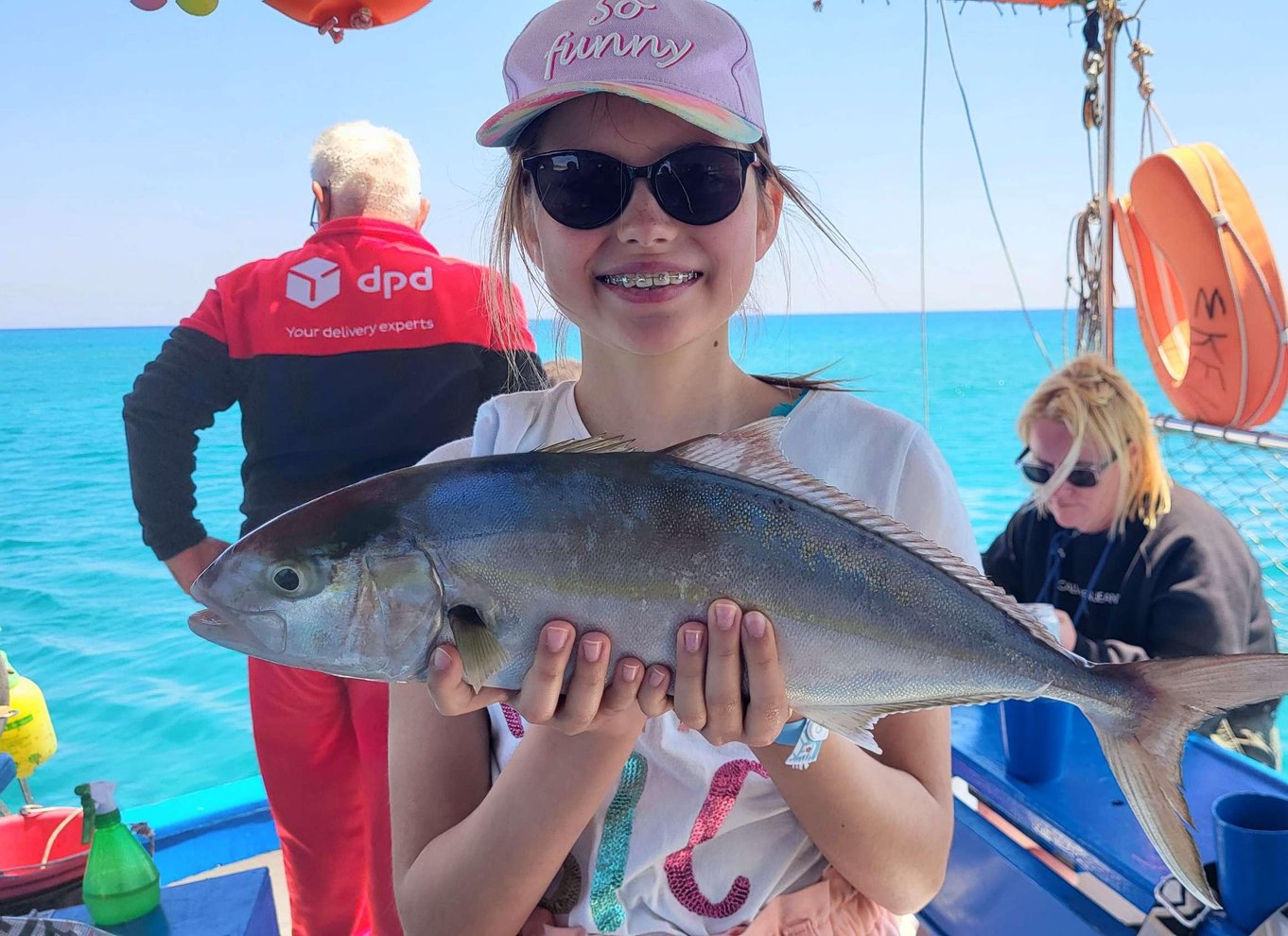 Rhodos: Fisketur, snorkling, grill og professionel guide