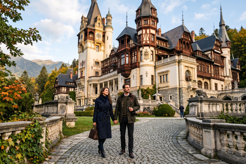Skip-the-Line Dracula Castle, Peles, Cantacuzino & Brasov Skip-the-Line PRIVATE-MINIVAN-Entrance tickets are included