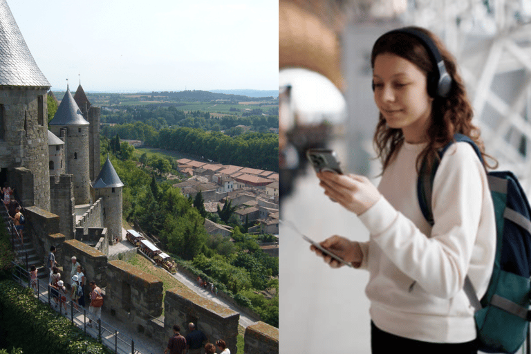 Carcassonne : Wandeltour met gids om de stad te ontdekkenTour in het Frans