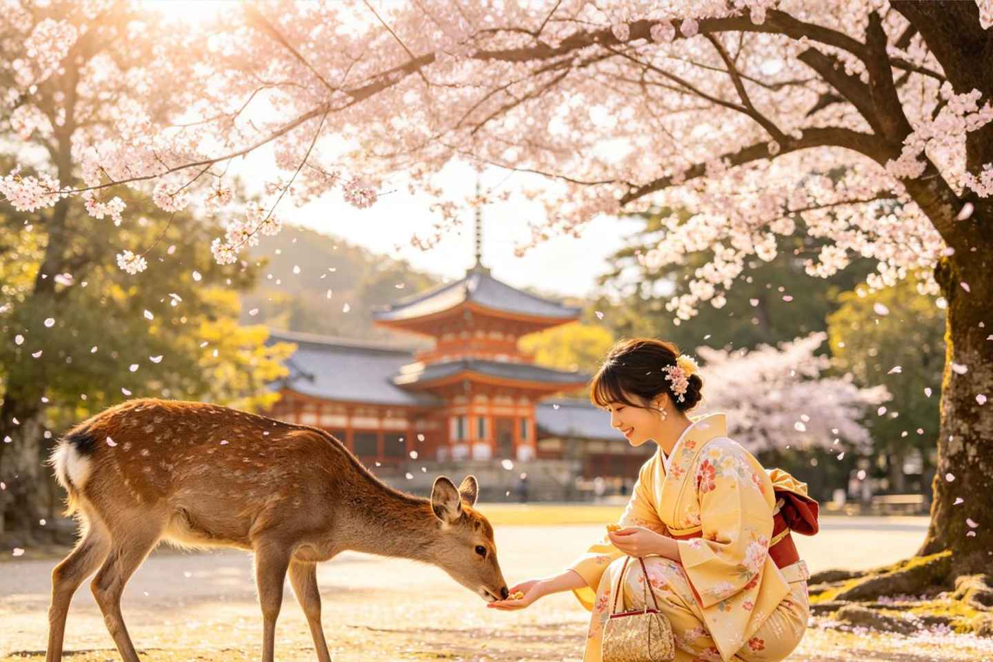 Day Tour to Arashiyama Nara Park and Fushimi Inari Taisha - Depart From Kyoto Station