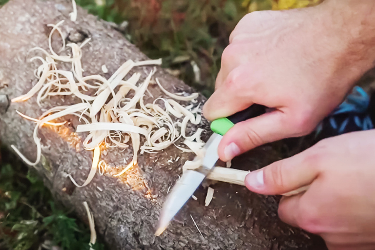 Ab Stockholm: Wildsafari mit Abendessen am Lagerfeuer