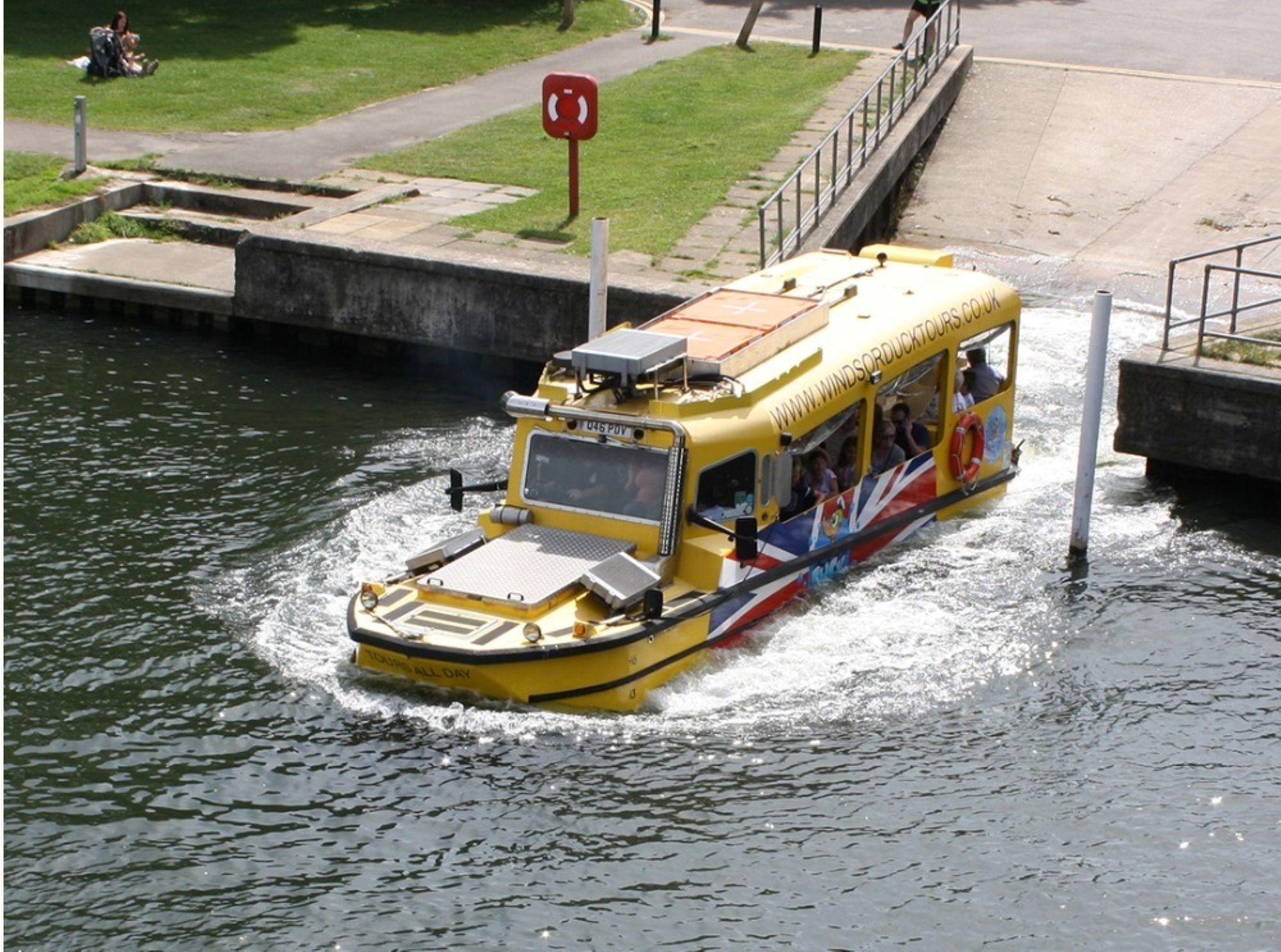 Windsor: Amphibien-Duck-Tour mit Guide vor Ort