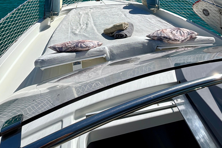 Ibiza: Ses Salines Beach Motorboat Tour with 4 Stops 4 Hours