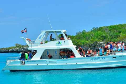 Punta Cana: Select Cruise Ship to Saona Island, DR with Lunch and Natural Pool Punta Cana: Premium Cruise to Saona Island, Dominican Republic, with Lunch and Natural Pool
