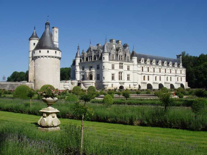 Au départ de Paris : Excursion d'une journée dans les châteaux de la Loire avec déjeuner