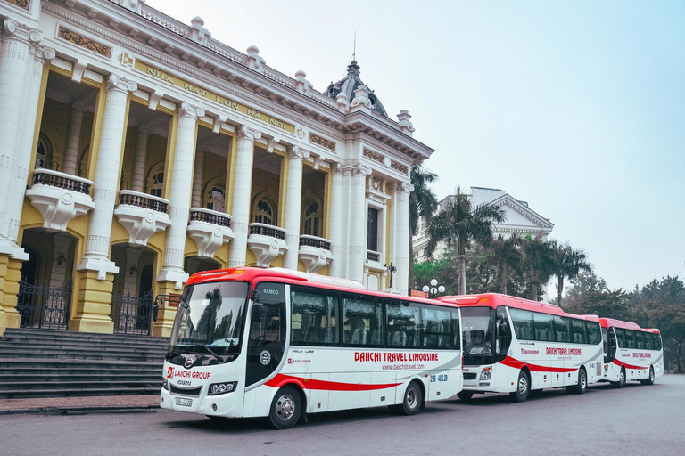 Hanoi: Cat Ba Island Transfer with Shutte Bus or Limousines Hanoi to/from Cat Ba: Transfer with Limousine and Speedboat