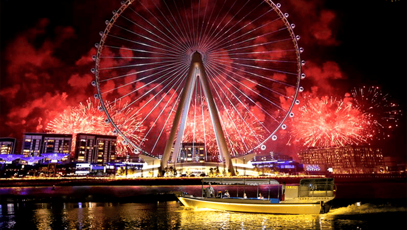 Dubai: New Year's Eve Fireworks Cruise with Soft Drinks
