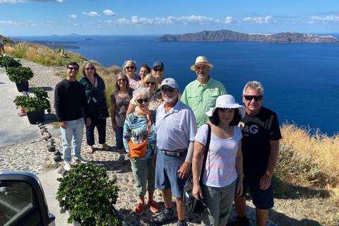 Santorini Highlights Tour with Authentic Greek Lunch