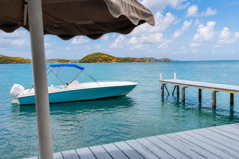 Le François: Boat Excursion to the Islets and White Seabeds Le François: Day Trip by Boat to the Islets and White Bottoms