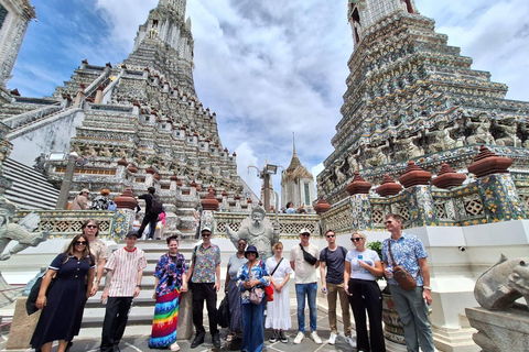 Bangkok: Grand Palace, Wat Arun, & Wat Pho Guided Tour