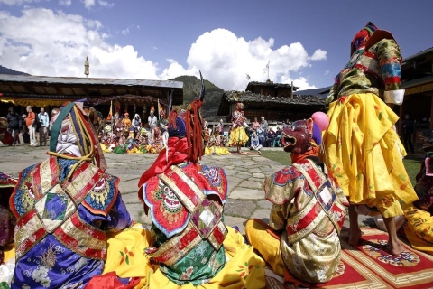 Excursión al Festival Tshechu de Punakha en Bután