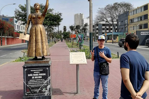 Lima : Un tour a pie tras las huellas del Libertador