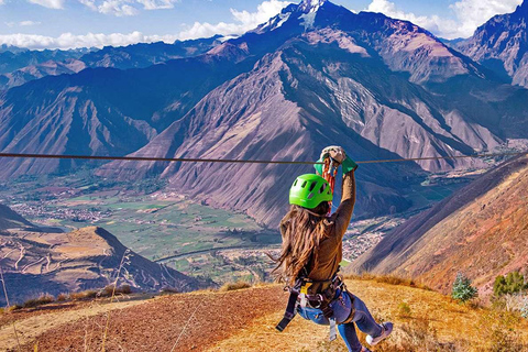 Cusco: Rafting a Cusipata + Zipline sulla Valle del Sud