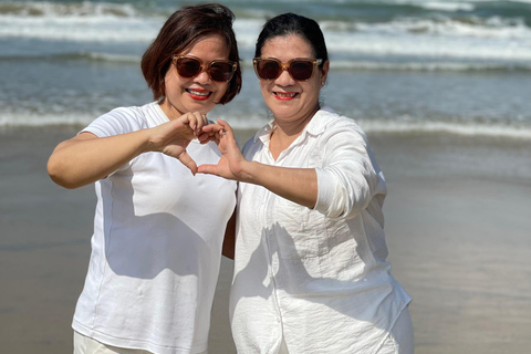Privé auto Hoi An naar Hue, Lang Co strand, Hai Van pas
