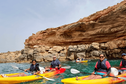 Ibiza: Sea Cave Tour with Guided Kayaking and Snorkeling Ibiza sea cave tour: guided kayaking and snorkeling route.