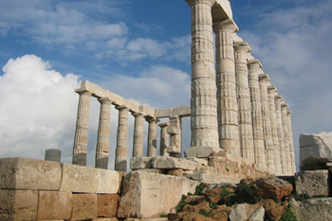 Kap Sounion med guidad tur till Poseidons tempelTurné på engelska