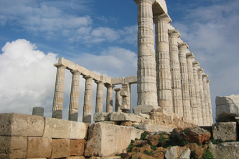 Kap Sounion med guidad tur till Poseidons tempelTurné på engelska