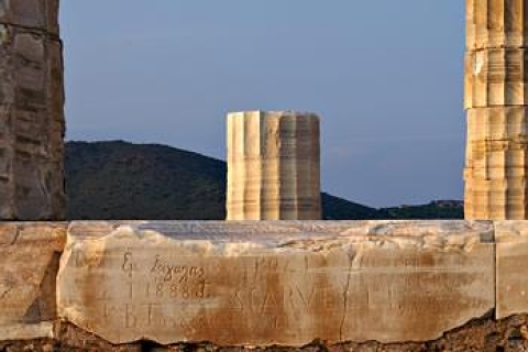 Cap Sounion : visite guidée du temple de Poséidon