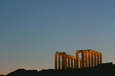 Kap Sounion med guidad tur till Poseidons tempelTurné på engelska