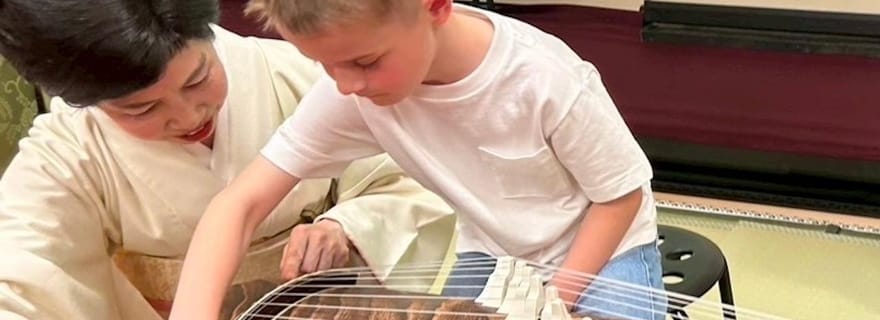Nagoya : cours particulier de koto avec un musicien professionnel
