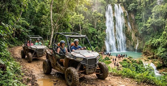 Punta Cana: Samana El Limón Waterfall Horseback & Buggy Tour
