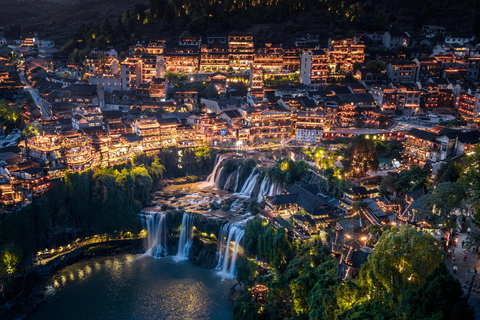 Zhangjiajie Express: Avatar, Glass Bridge, Furong Stay/Back Option 2: Overnight in Furong