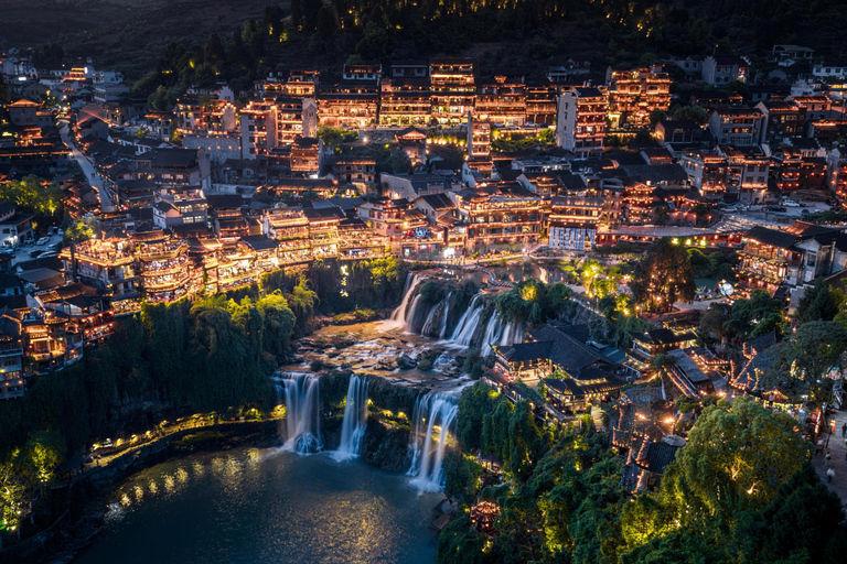 Zhangjiajie Express: Avatar, Glass Bridge, Furong Stay/Back Option 2: Overnight in Furong