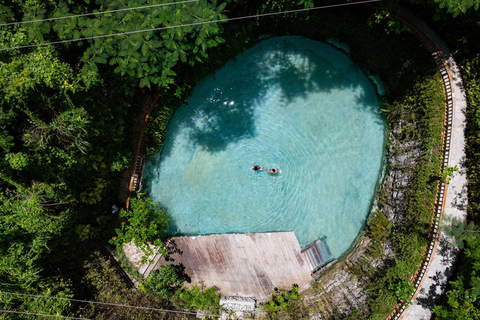Sacred River, Cenotes, Jungle River and Waterfall Pool+Lunch