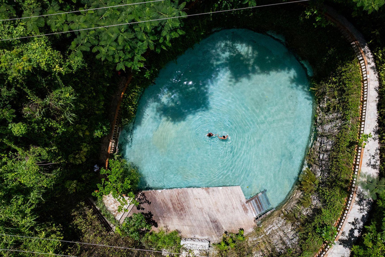 Sacred River, Cenotes, Jungle River and Waterfall Pool+Lunch
