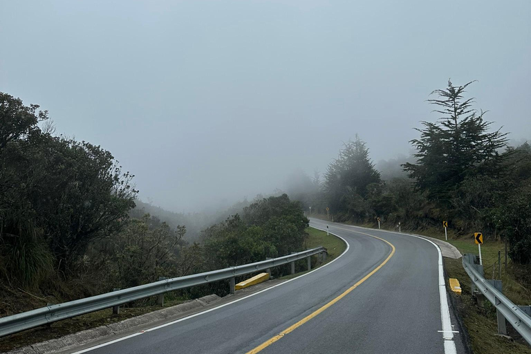 Bogota: Vandring till vattenfallet La Chorrera, El Chiflón och Cerro de Guadalupe