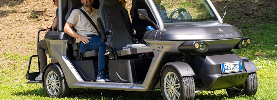 Olbia : visite citadine en voiturette de golf – temps forts et arrêts photo