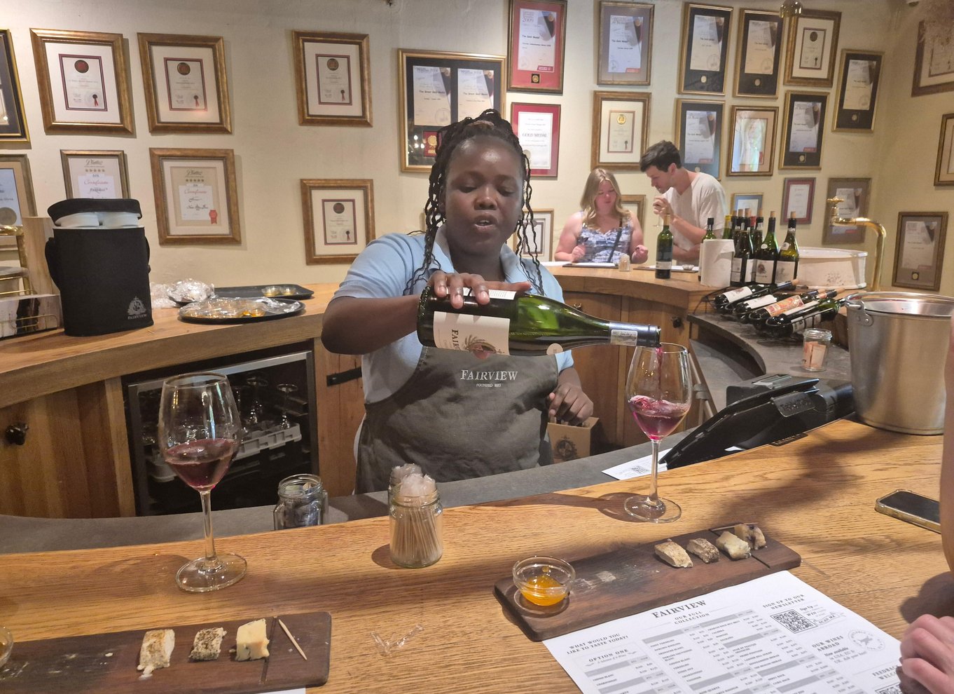 Vineyard Tour: Vin- og ostesmagning og vandretur i Franschhoek