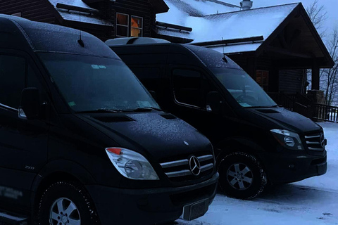Denver Airport to Vail Transfer Group in Sprinter Van 6-14