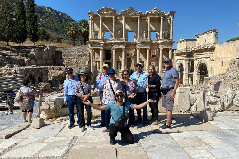 Visite privée d&#039;Éphèse et du temple d&#039;Artémis au départ du port de Kusadasi