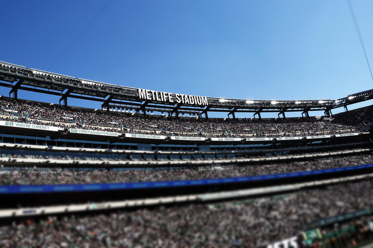New York: New York Jets Football Game at Metlife Stadium Sideline