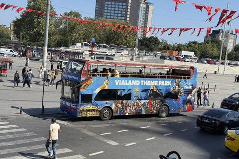 Istanbul: Vialand Theme Park Ticket with Round-Trip Shuttle Istanbul Vialand Theme Park Entry Ticket with Transfer