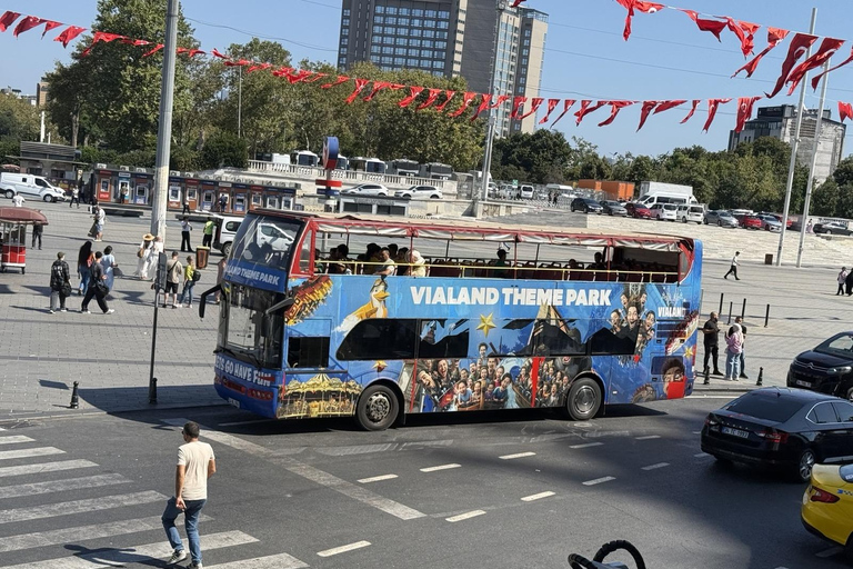 Istanbul: Vialand Theme Park Ticket with Round-Trip Shuttle Istanbul Vialand Theme Park Entry Ticket with Transfer
