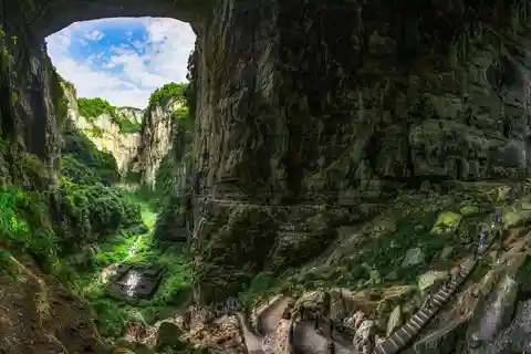 Chongqing: Private Day Tour to Wulong Karst Geological Park