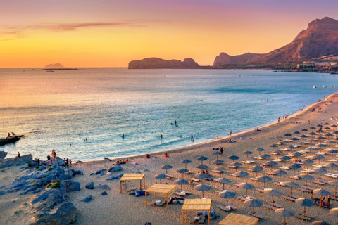 From Chania: Falassarna Beach Sunset Tour, with Free Sunbeds