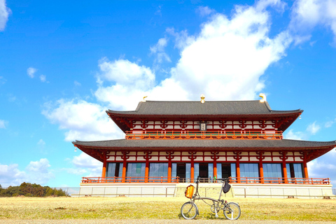 Nara UNESCO-listat världsarv Långsam cykeltur