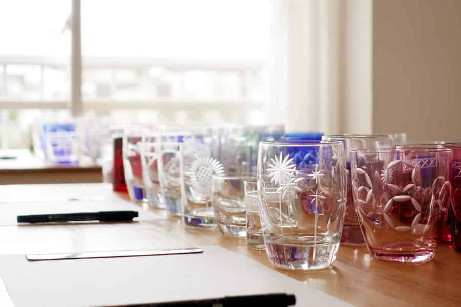 Asakusa: Kiriko-Glasschneide-Workshop bei Sokichi. Foto: GetYourGuide Asakusa: Kiriko-Glasschneide-Workshop bei Sokichi. Foto: GetYourGuide