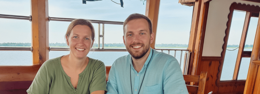 Cochin : croisière d'une nuit en péniche à Alleppey avec repas